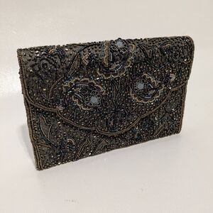 Elegant Beaded Clutch
